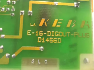 USED KEBA E-16-DIGOUT-PLUS D1456D