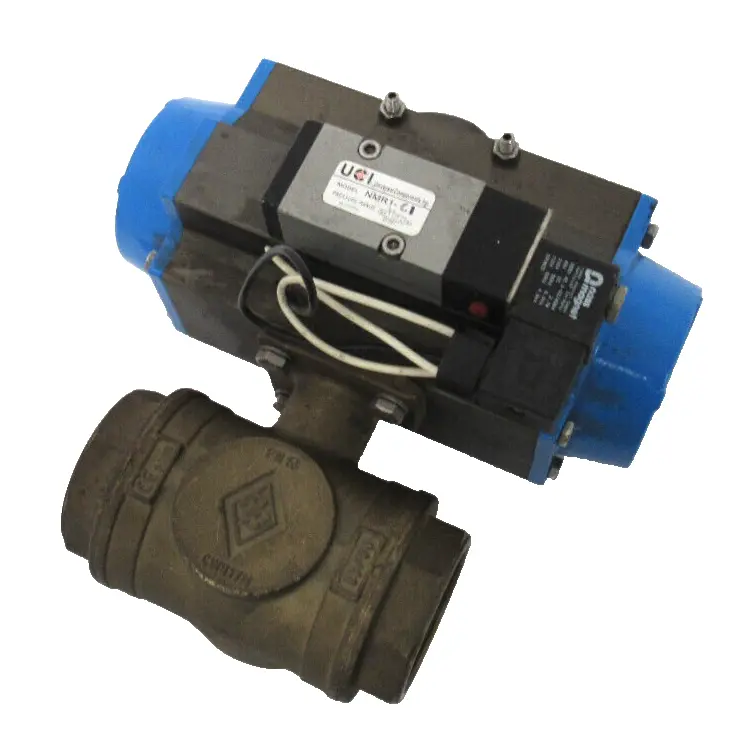 NEW VALBIA SR85 PNEUMATIC ACTUATOR VALVE 80SR0114 2"