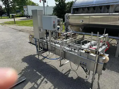USED CINTROL GMC CUP, TUB AND TRAY FILLING AND LIDDING LINE FDS1500