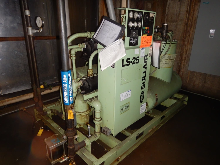 Used SULLAIR LS-150 WCWC Rotary Screw & Sliding Vane Air Compressors Ohio US | G-2000, Inc. #1082036