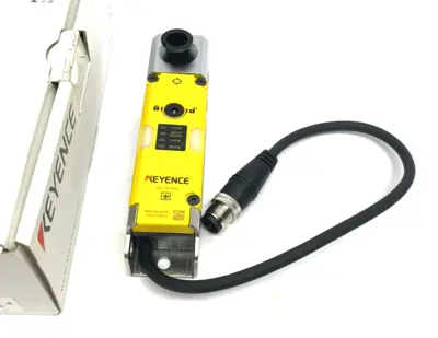 New | in-Stock KEYENCE Power-to-Release Safety Interlock Switch Standard Type PNP M12 Relays & Switches Michigan US | Maverick Industrial Sales #1443024