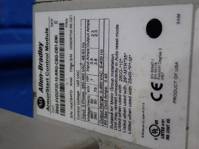 Used ALLENBRADLEY 284GFVD7P6D25RRGCBGDBIEMI AC Drive Control Module Ohio US | HGR 24 #895333