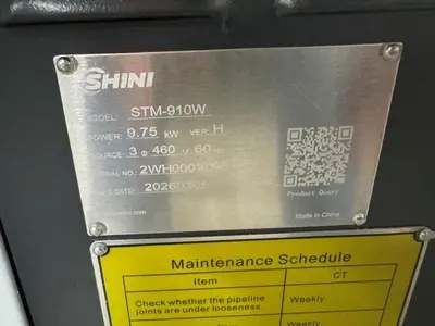 New | in-Stock 2026 SHINI STM-910W Temperature Controls Massachusetts US | Absolute Machinery #1277630