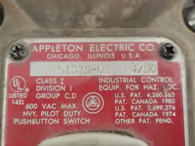 USED APPLETON N1D75-U1