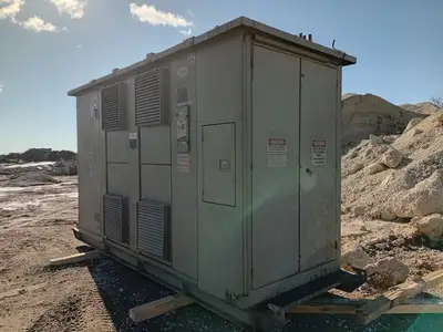 Outdoor Portable Substation w/ 1000 kVA Transformer, 4160V HV, 600Y/346V LV