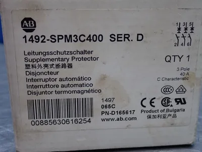 USED ALLEN BRADLEY 1492SPM3C400