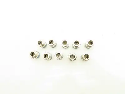 ATP B38-03MH Male Straight Fitting 3/8" Push Tube 3/8" Male NPT Brass Lot of 10