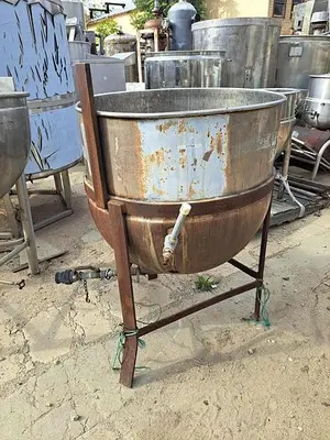 Kettle, 80 Gallon, S/st, Jkt, 40 PSI, Groen #S745331