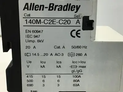 USED ALLEN BRADLEY 14OM-C2E-C20