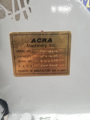 Used ACRA FP-S4812 Notching Machines California US | Sterling Machinery Exchange #1466993