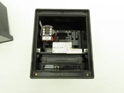 GE 12HFC21B1A Instantaneous Overcurrent Relay 50/60Hz 0.5-4.0 Amperes Lot of 2