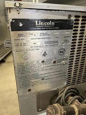 Linclon Impinger 1450 Gas Conveyor Pizza Oven