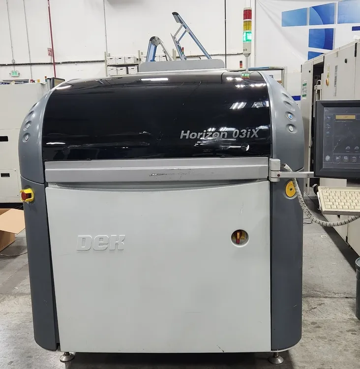 2013 DEK 03IX Screen Printers | Tekmart International Inc.