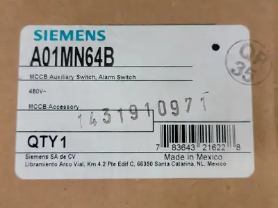 MCCB Auxiliary Switch Alarm Switch A01MN64B