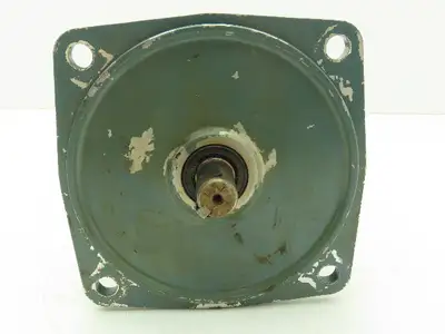 Toshiba Nissei World Energy AC Motor 0.2kW 1720 RPM 220V 3PH 1:15 Gearmotor