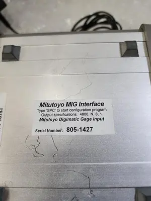 MITUTOYO MIG-2B DATA TRANSFER DEVICE