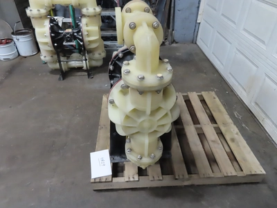 3" Sandpiper S30 Air Operated Double Diaphragm Pump, Non-Metallic Polypropylene