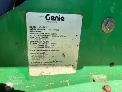 Used 2014 GENIE GTH5519 Misc Forklifts North Carolina US | Southeastern Equipment Corp #1465461