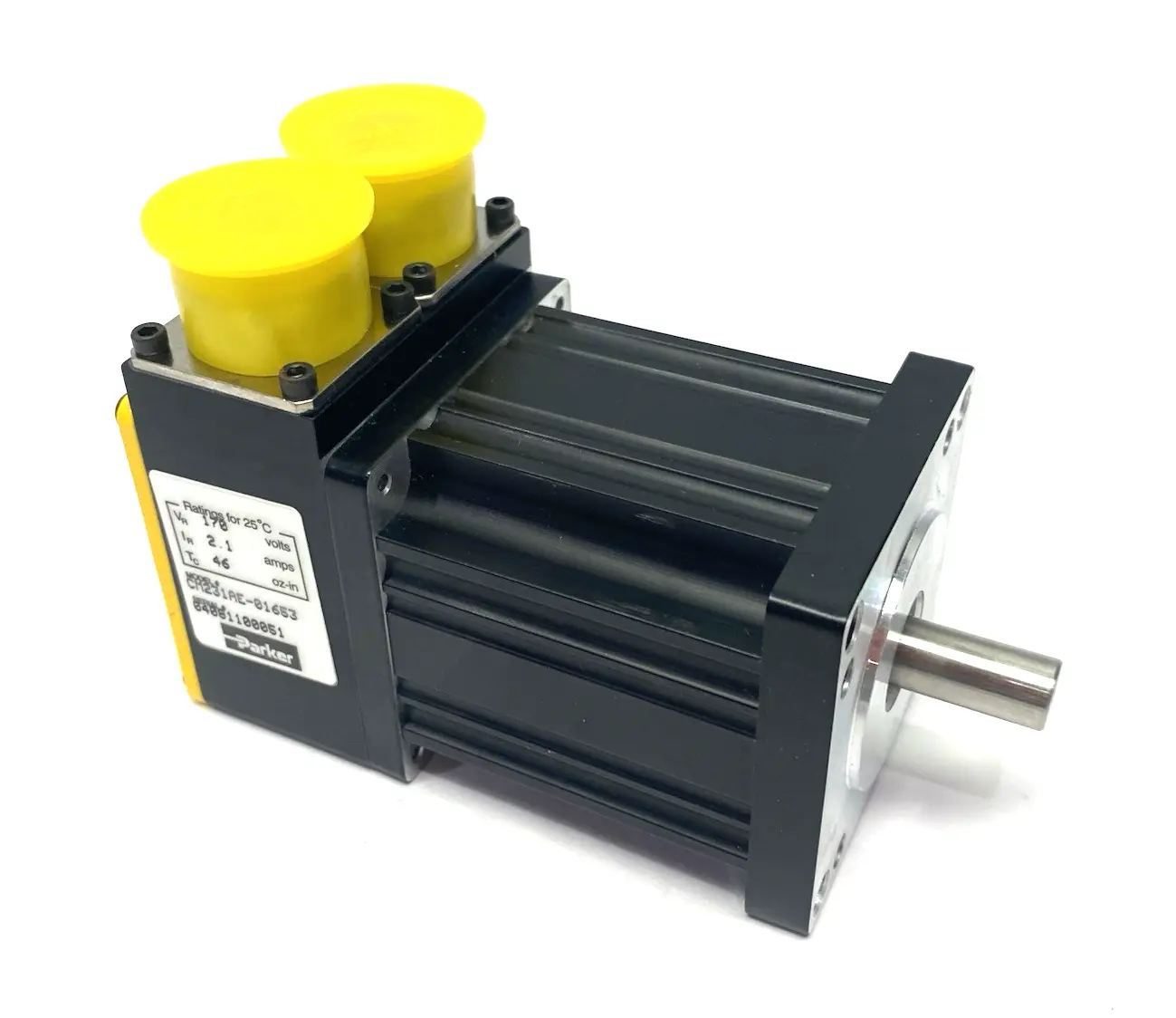 New | in-Stock Parker Brushless Servo Motor, Double Shaft, 170V 2.1A Servo Motors Michigan US | Maverick Industrial Sales #1389718