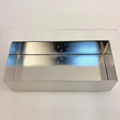 Stainless Steel Sterilizer Freezer Box 8x4x2"