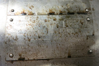 Westfalia SA 20-06-076 Centrifuge Separator, 6400 RPM, desludger