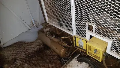 USED GARDNER DENVER PAH 4 1/2 X 8 TRIPLEX MUD PUMP