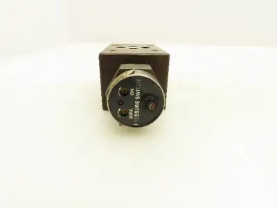 Nachi 0W-G01-A1-CR-D2-3104B Modular Pressure Switch Valve