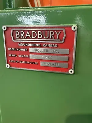 USED BRADBURY ROLLER STR.