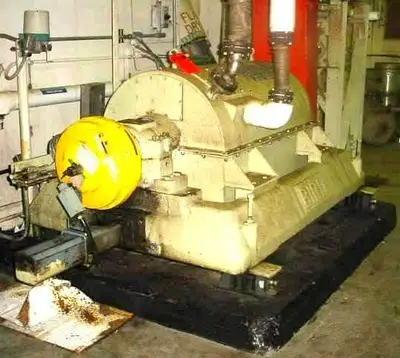 Bird 24 x 38 screen bowl decanter centrifuge, 316SS.