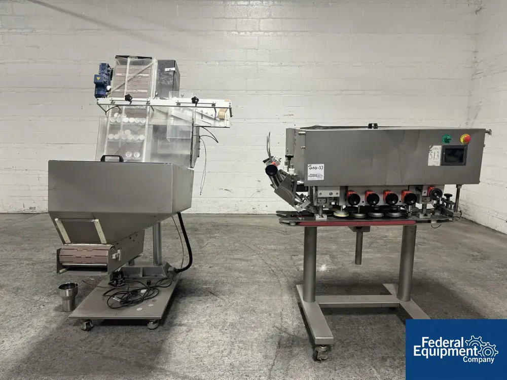 USED CVC CVC Inline Capper, Model CVC 1205