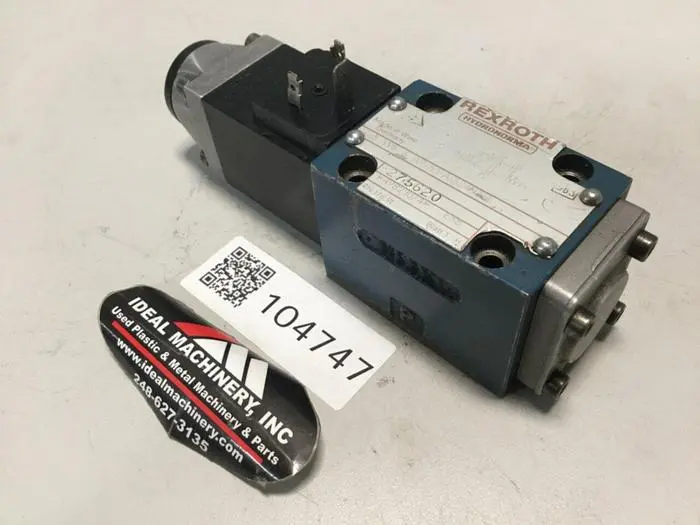 Used REXROTH 3WE6A951AG24N Valves/Fittings Michigan US | Ideal Machinery #604584