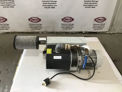 Leybold Sogevac SV4Q Rotary Vane Vacuum Pump – Model 9500549, Single-Stage Oil-Sealed