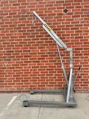 Used RUGER HP1000 SS PORTABLE FLOOR CRANE 1000 LBS CAPACITY OVERALL WIDTH 31.5" Cranes (Misc) California US | Equipment Lab #1402852