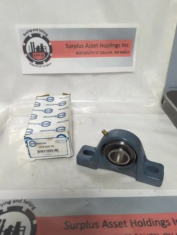 New | in-Stock AMI BEARINGS UCP205-16 Industrial Controls Ohio US | Surplus Asset Holdings #1502627