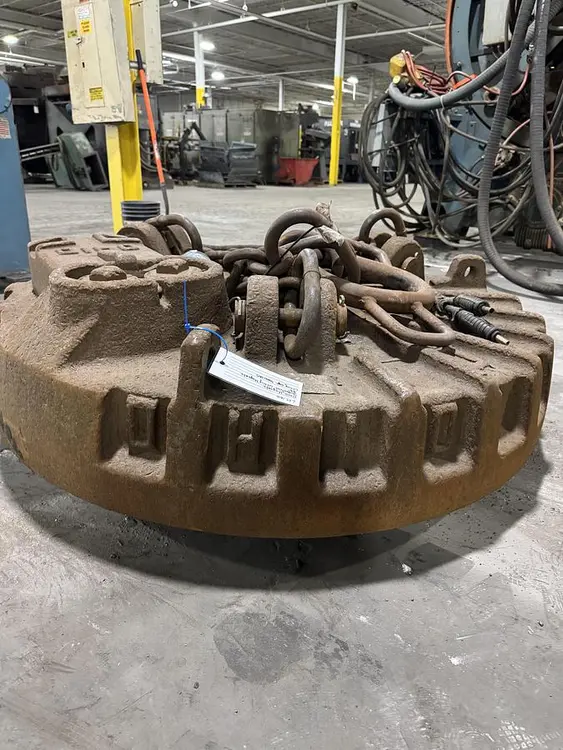 Used OHIO MAGNETICS 55" INDUSTRIAL LIFTING MAGNET Material Handling (misc) Ohio US | World Equipment and Machine Sales #806360