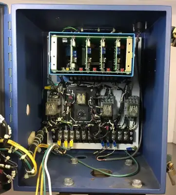 Nordson 809057B / AN92D01270 Warning Over / Under Control Panel. Loc.Wall