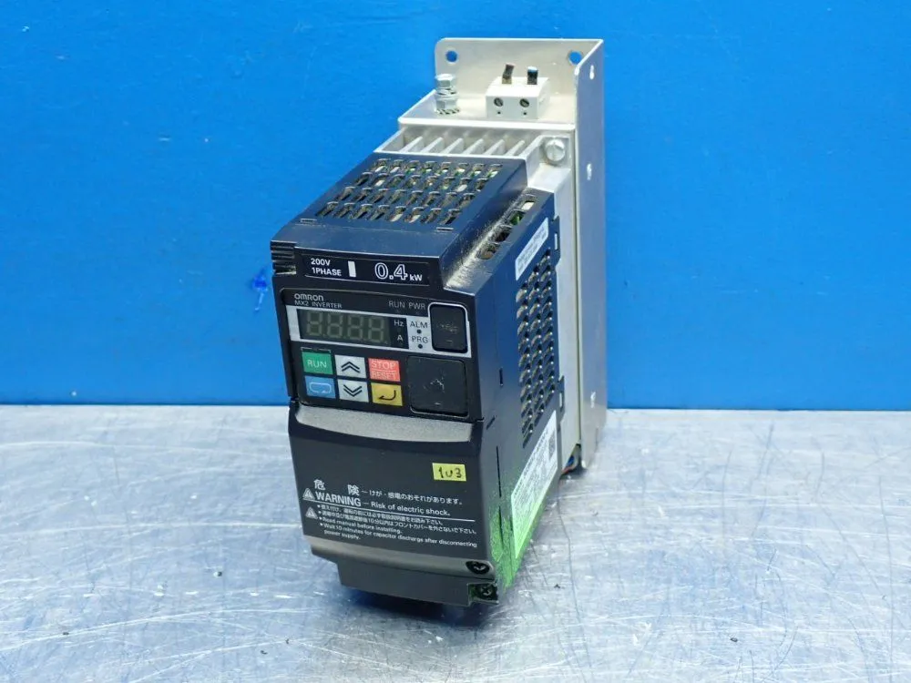 Used OMRON 3G3MX2AB004E Power Inverters | HGR 24 #747777