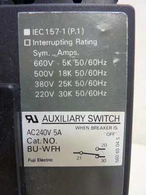 USED FUJI ELECTRIC BU-ESB3030