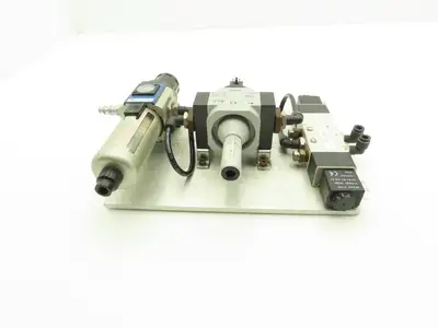 Nitra/Festo AVS-533C2-24D Pneumatic Solenoid & On/Off Valve w/Filter/Regulator