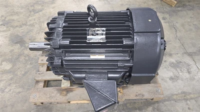 4.5" Merritt/Davis Standard Single Screw Extruder, Air Cooled 24:1 L/D Barrel, 150 HP AC Motor