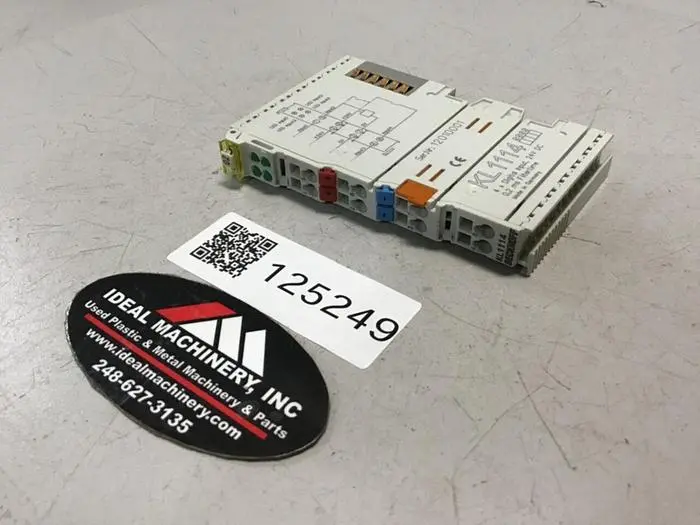 Used BECKHOFF KL1114 Misc Electrical & Power Parts Michigan US | Ideal Machinery #994999