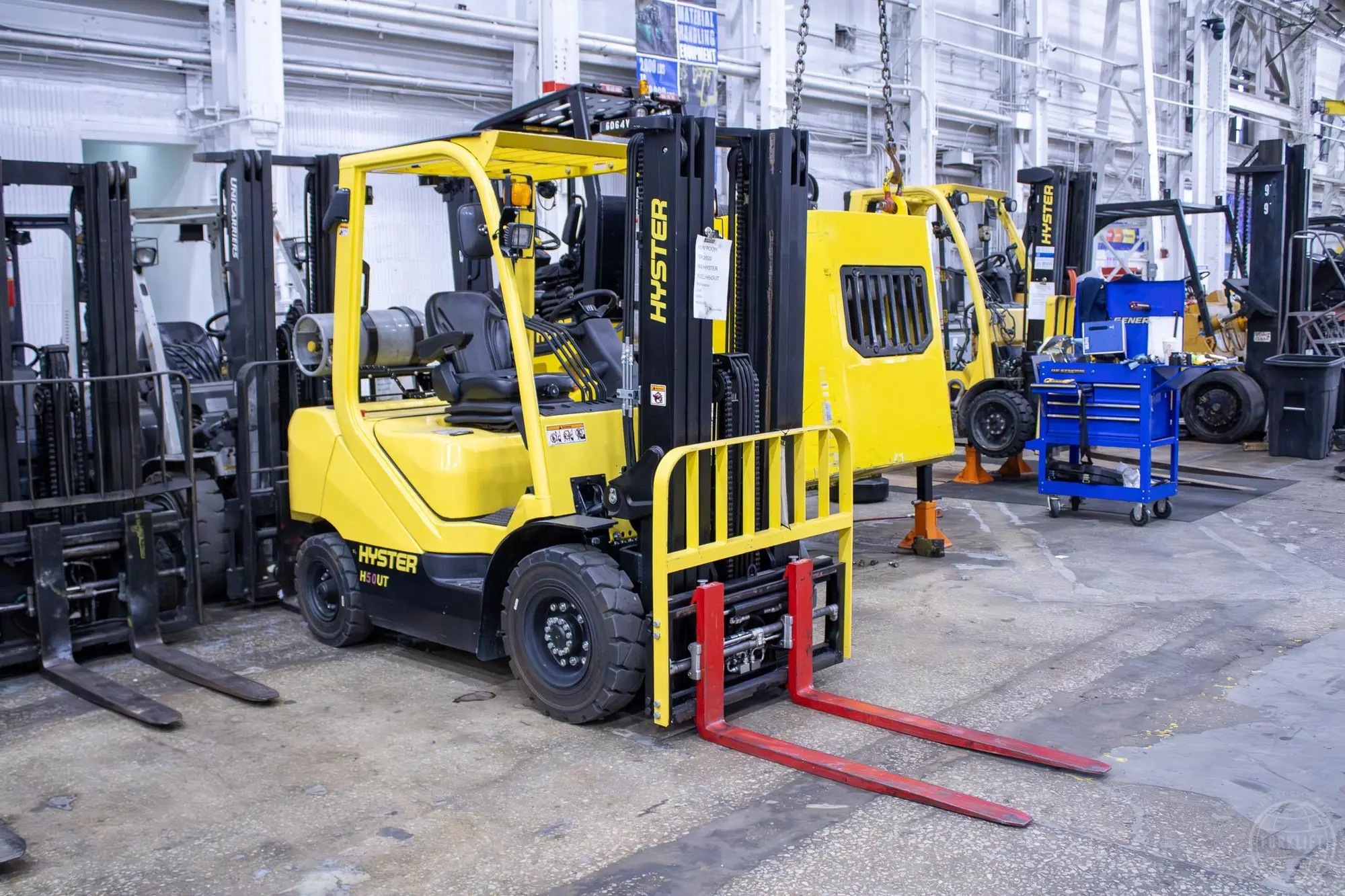 Used 2021 HYSTER H50UT Liquid Propane Forklifts Illinois US | Forklift Exchange #1274611