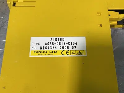 Used FANUC AID16D Input / Output Modules Ohio US | HGR 24 #1316358