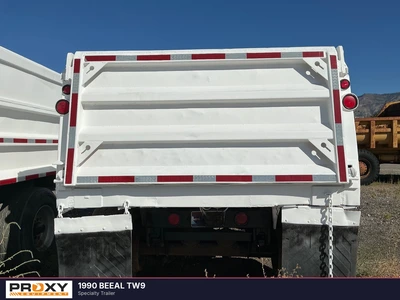 Used 1990 Beal Tri Axle Dump Trailers Utah US | Proxy Equipment #1494882