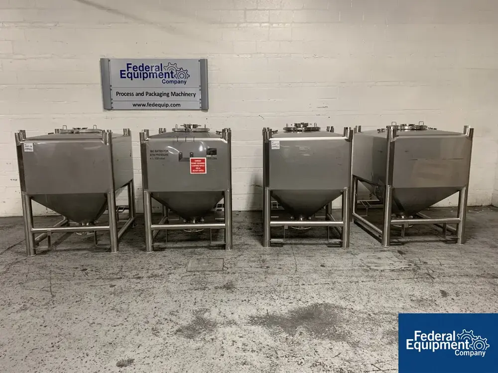 USED GEA 1,350 Liter GEA Buck Systems Tote, model 13373-A02