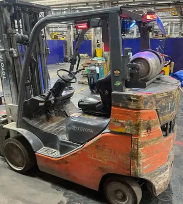 Used 2016 TOYOTA 8FGCU35 Liquid Propane Forklifts Illinois US | Forklift Exchange #1274795