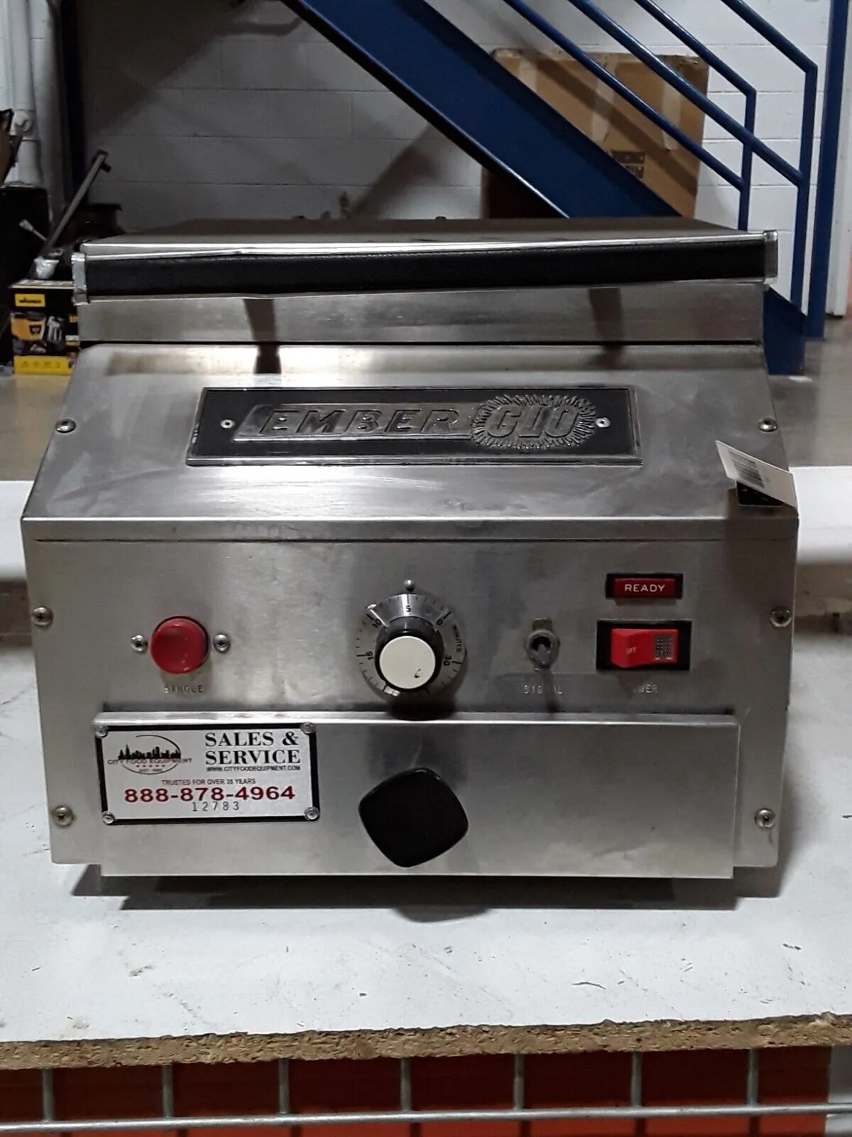 EmberGlo ES5TS Countertop Food Steamer Half Size Self Contained-Commercial