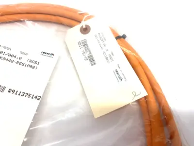 NEW BOSCH REXROTH ENCODER POWER CABLE 4M RKG4201/004,0 (RGS1001-REG0013-RGS1002)