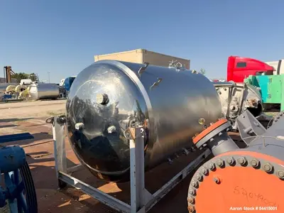 Used Glacier Tanks 40 BBL Stainless Steel Brew Tank / Fermenter – Jacketed Conical Fermentation Vessel