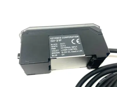 USED KEYENCE DIGITAL AMPLIFIER MAIN UNIT, FOR LASER SENSOR, PNP